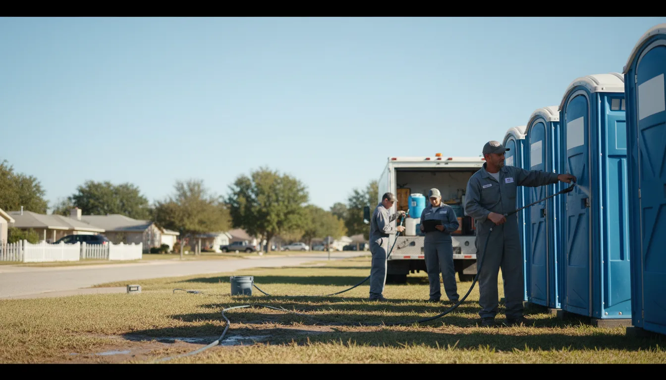 Long-Term Portable Toilet Rental in Advance, IN near me